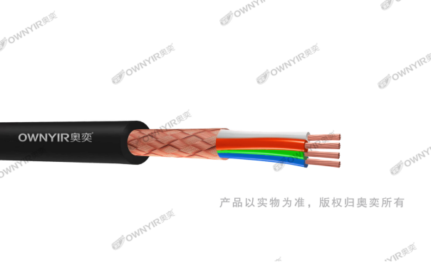 编织屏蔽麦克风线缆RVPE 4